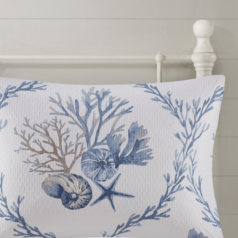 Harbor House Pismo Beach 6 Piece Oversized Cotton Comforter Set with